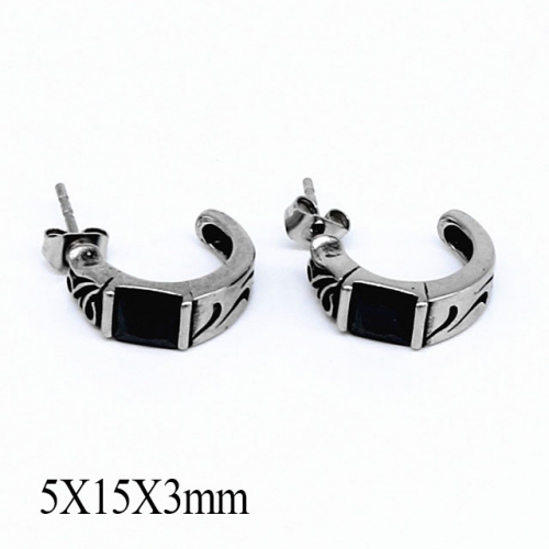 BC Wholesale Stud Earrings Stainless Steel 316L Popular Earrings NO.#SJ55EBA0022