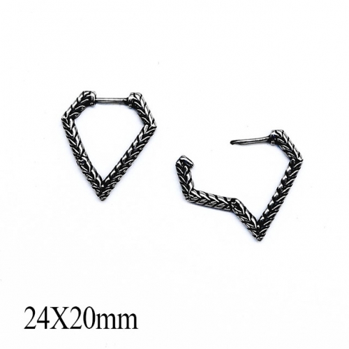 BC Wholesale Stud Earrings Stainless Steel 316L Popular Earrings NO.#SJ55E0758