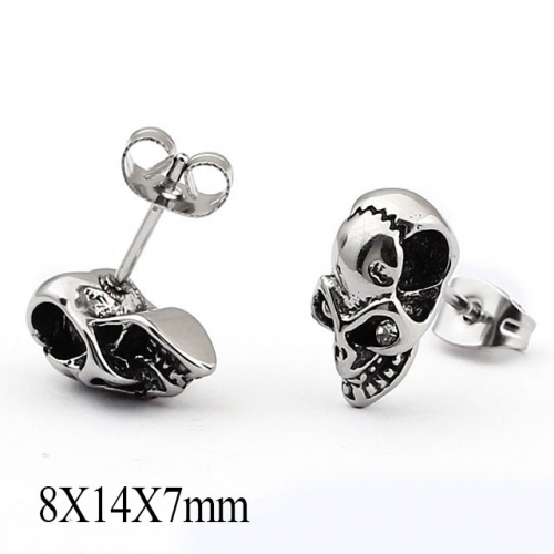 BC Wholesale Stud Earrings Stainless Steel 316L Popular Earrings NO.#SJ55EWC0159