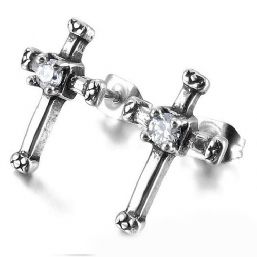 BC Wholesale Stud Earrings Stainless Steel 316L Popular Earrings NO.#SJ55EWB0566