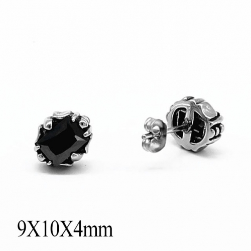 BC Wholesale Stud Earrings Stainless Steel 316L Popular Earrings NO.#SJ55EBA0273