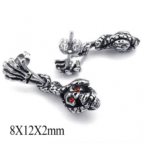 BC Wholesale Stud Earrings Stainless Steel 316L Popular Earrings NO.#SJ55ERA0395