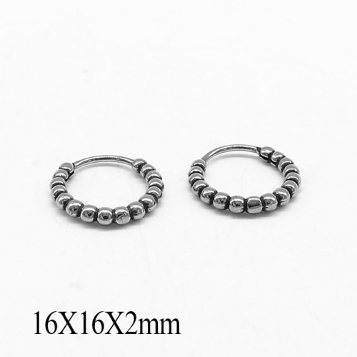 BC Wholesale Stud Earrings Stainless Steel 316L Popular Earrings NO.#SJ55E0975