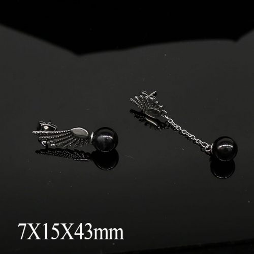 BC Wholesale Stud Earrings Stainless Steel 316L Popular Earrings NO.#SJ55EBA0762