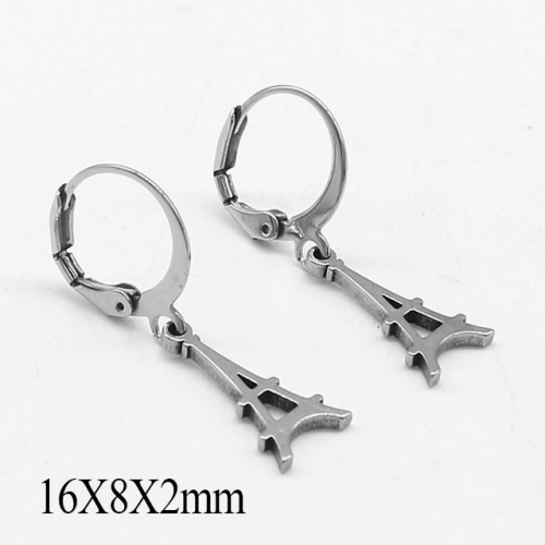 BC Wholesale Stud Earrings Stainless Steel 316L Popular Earrings NO.#SJ55E0942