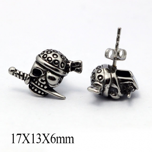 BC Wholesale Stud Earrings Stainless Steel 316L Popular Earrings NO.#SJ55EBB0247