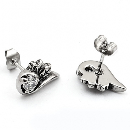 BC Wholesale Stud Earrings Stainless Steel 316L Popular Earrings NO.#SJ55E0228