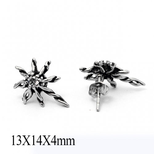 BC Wholesale Stud Earrings Stainless Steel 316L Popular Earrings NO.#SJ55EWB0585