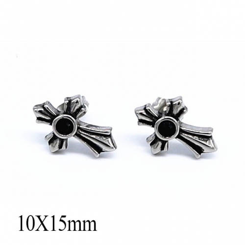 BC Wholesale Stud Earrings Stainless Steel 316L Popular Earrings NO.#SJ55E0688