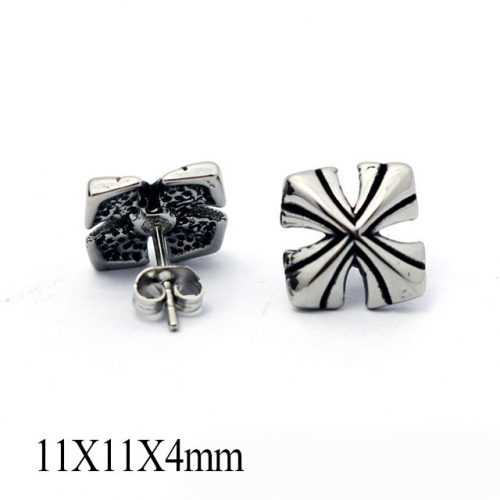 BC Wholesale Stud Earrings Stainless Steel 316L Popular Earrings NO.#SJ55E0665