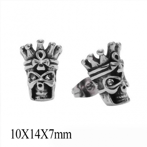 BC Wholesale Stud Earrings Stainless Steel 316L Popular Earrings NO.#SJ55EWB0298