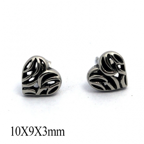 BC Wholesale Stud Earrings Stainless Steel 316L Popular Earrings NO.#SJ55E0197