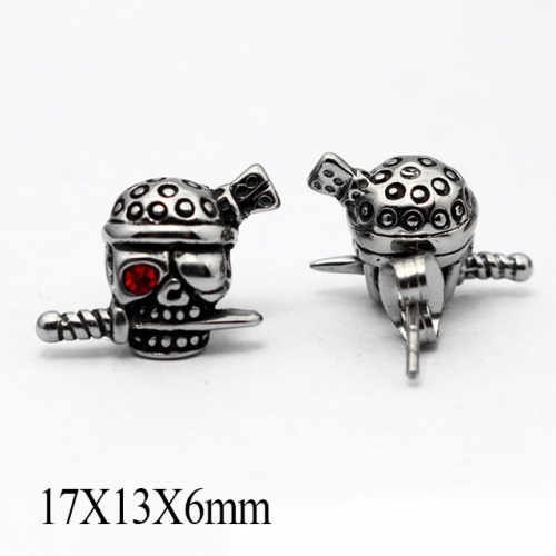 BC Wholesale Stud Earrings Stainless Steel 316L Popular Earrings NO.#SJ55ERA0247