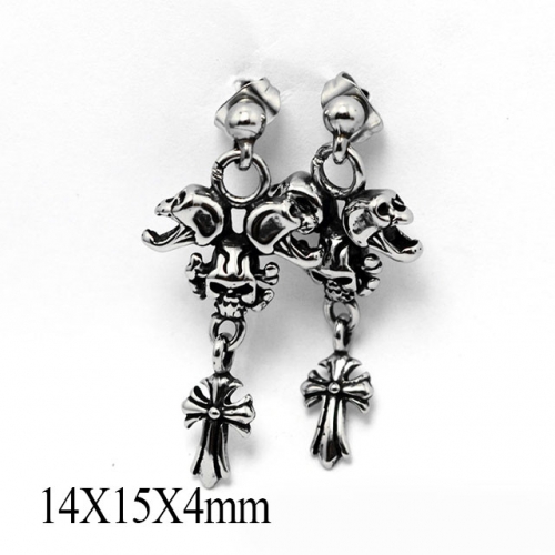 BC Wholesale Stud Earrings Stainless Steel 316L Popular Earrings NO.#SJ55E0445