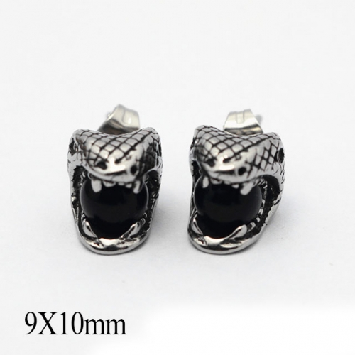 BC Wholesale Stud Earrings Stainless Steel 316L Popular Earrings NO.#SJ55EBC0459