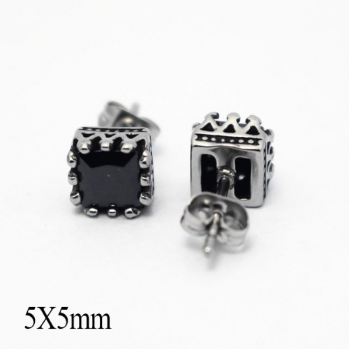 BC Wholesale Stud Earrings Stainless Steel 316L Popular Earrings NO.#SJ55EBA0406