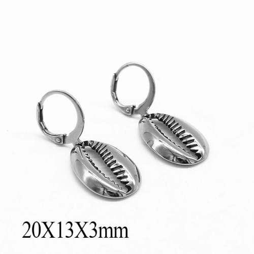 BC Wholesale Stud Earrings Stainless Steel 316L Popular Earrings NO.#SJ55E0004