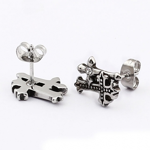 BC Wholesale Stud Earrings Stainless Steel 316L Popular Earrings NO.#SJ55EWC0099