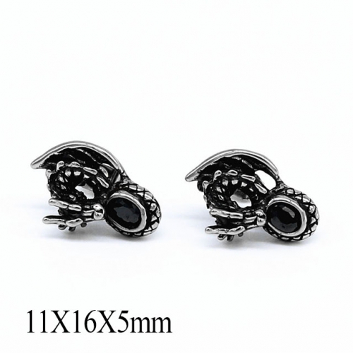 BC Wholesale Stud Earrings Stainless Steel 316L Popular Earrings NO.#SJ55E0582