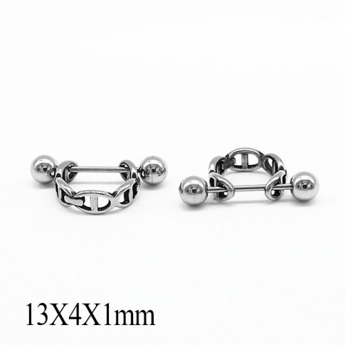 BC Wholesale Stud Earrings Stainless Steel 316L Popular Earrings NO.#SJ55E0837