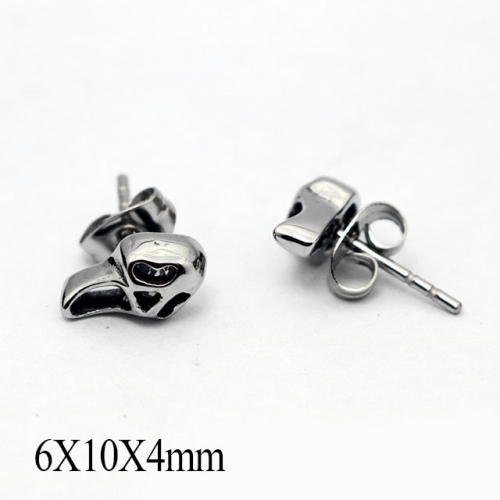 BC Wholesale Stud Earrings Stainless Steel 316L Popular Earrings NO.#SJ55EWB0185