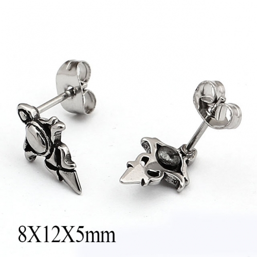 BC Wholesale Stud Earrings Stainless Steel 316L Popular Earrings NO.#SJ55E0519
