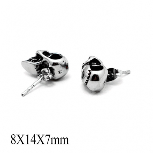 BC Wholesale Stud Earrings Stainless Steel 316L Popular Earrings NO.#SJ55EBB0159