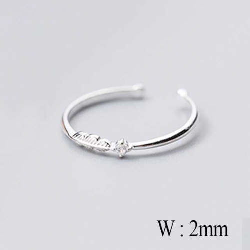 BC Wholesale 925 Silver Jewelry Fashion Silver Rings NO.#925J5RS4448