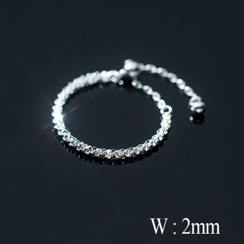 BC Wholesale 925 Silver Jewelry Fashion Silver Rings NO.#925J5R8807