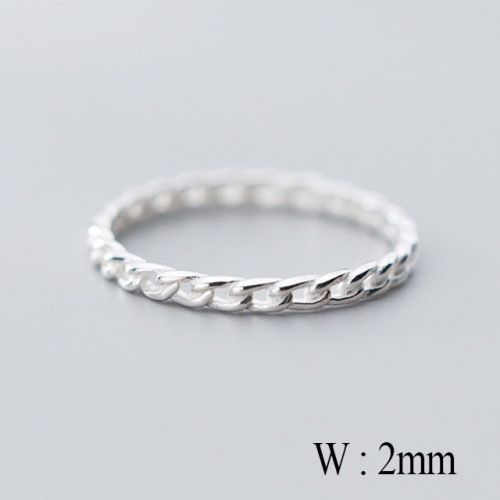 BC Wholesale 925 Silver Jewelry Fashion Silver Rings NO.#925J5R6202