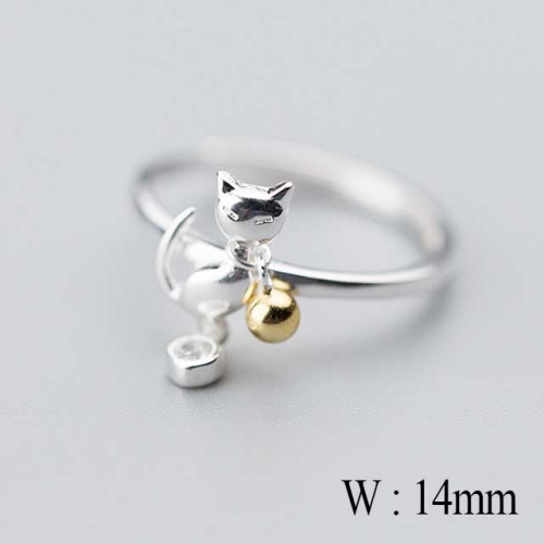 BC Wholesale 925 Silver Jewelry Fashion Silver Rings NO.#925J5R4402