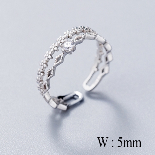 BC Wholesale 925 Silver Jewelry Fashion Silver Rings NO.#925J5R4728