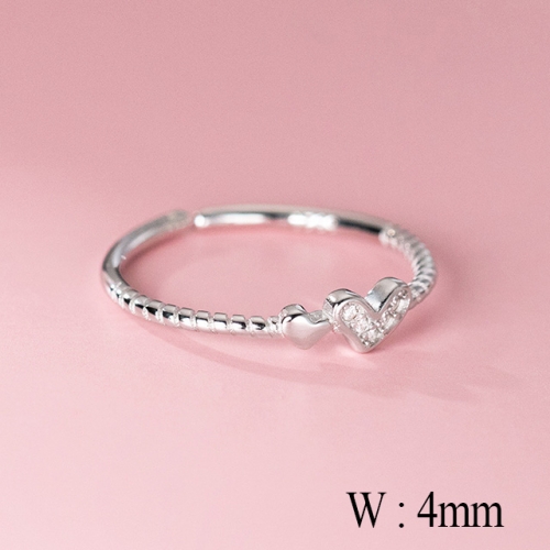 BC Wholesale 925 Silver Jewelry Fashion Silver Rings NO.#925J5RS9869