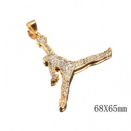 BC Wholesale Pendant Stainless Steel 316L Jewelry Popular Pendant Without Chain NO.#SJ37P344