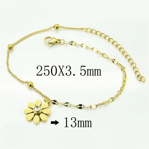 BC Wholesale Jewelry Stainless Steel 316L Anklets or Bracelets NO.#BC43B0091KLQ