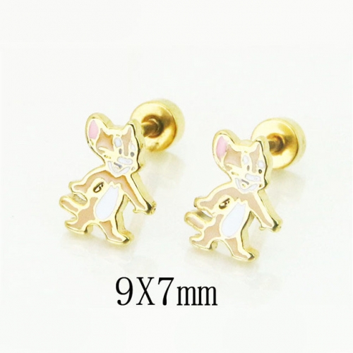 BC Wholesale Earrings Jewelry Stainless Steel 316L Earrings NO.#BC67E0467LE