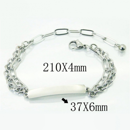 BC Wholesale Jewelry Bracelets Stainless Steel 316L Bracelets NO.#BC43B0050MF