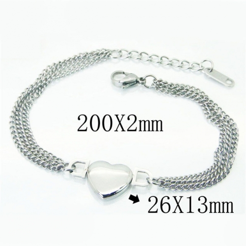 BC Wholesale Jewelry Bracelets Stainless Steel 316L Bracelets NO.#BC43B0041LA