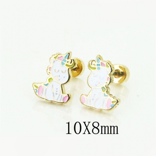 BC Wholesale Earrings Jewelry Stainless Steel 316L Earrings NO.#BC67E0481LF
