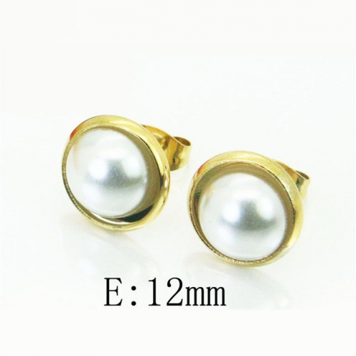 BC Wholesale Earrings Jewelry Stainless Steel 316L Earrings NO.#BC67E0464IL