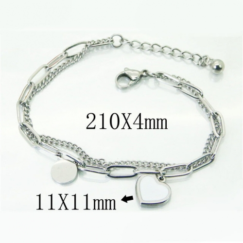 BC Wholesale Jewelry Bracelets Stainless Steel 316L Bracelets NO.#BC43B0048MC