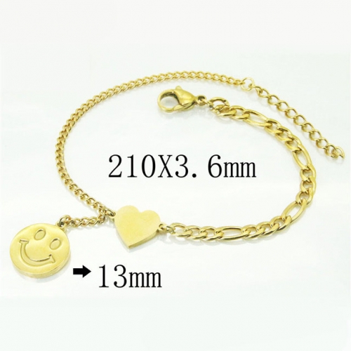 BC Wholesale Jewelry Bracelets Stainless Steel 316L Bracelets NO.#BC43B0061MR
