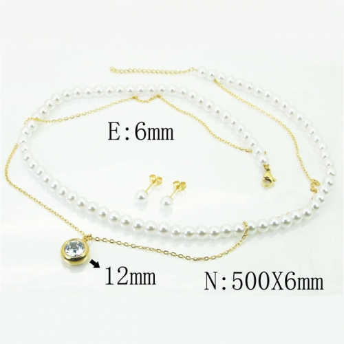 BC Wholesale Jewelry Sets Stainless Steel 316L Jewelry Sets NO.#BC59S2059HLL