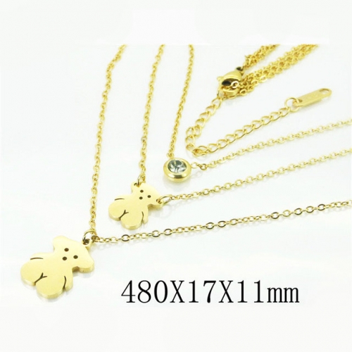 BC Wholesale Necklace Jewelry Stainless Steel 316L Fashion Necklace NO.#BC56N0024HKW
