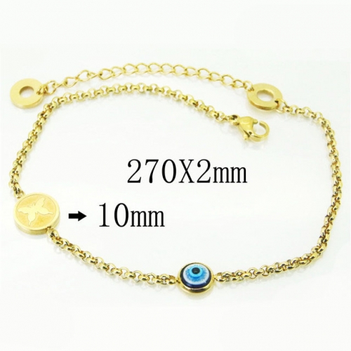 BC Wholesale Jewelry Stainless Steel 316L Anklets or Bracelets NO.#BC43B0086LT