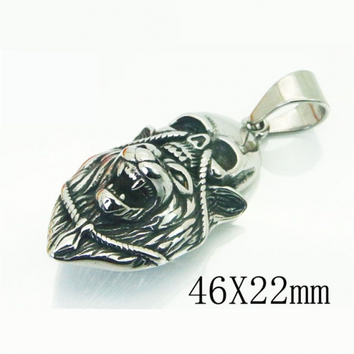 BC Wholesale Pendant Jewelry Stainless Steel 316L Pendant NO.#BC22P0928HHS