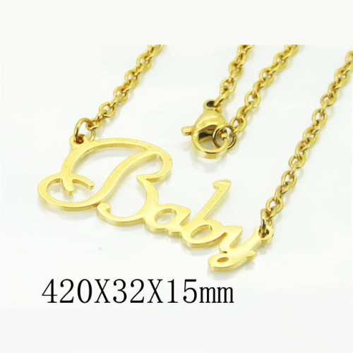 BC Wholesale Necklace Jewelry Stainless Steel 316L Fashion Necklace NO.#BC56N0012MT