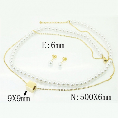 BC Wholesale Jewelry Sets Stainless Steel 316L Jewelry Sets NO.#BC59S2056HLL