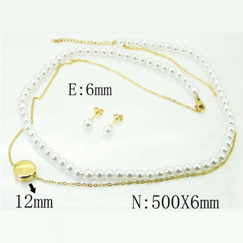 BC Wholesale Jewelry Sets Stainless Steel 316L Jewelry Sets NO.#BC59S2053HL5
