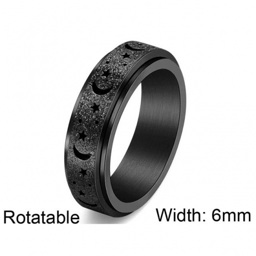 BC Wholesale Multifunction Rings Stainless Steel 316L Rings Rotatable Rings NO.#SJ57R237